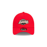 New Era 9Forty A-Frame NBA Scarlet Stone Los Angeles Lakers