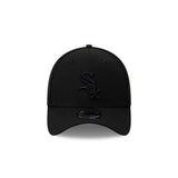 New Era 39Thirty MLB Black on Black Chicago White Sox