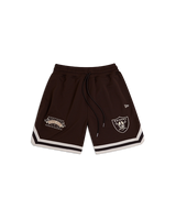 New Era NFL Sandy Bay Mesh Shorts Las Vegas Raiders Burnt Wood