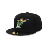 New Era 59Fifty MLB All Sorts Florida Marlins Black