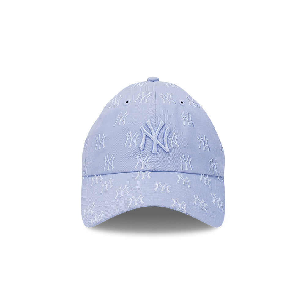 New Era Casual Classic MLB Tonal Monogram New York Yankees Pastel Blue