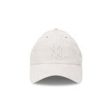 New Era Casual Classic MLB Tonal Monogram New York Yankees Stone