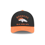 New Era 9Forty Mid Crown A-Frame NFL 25 Draft Denver Broncos Black