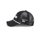 New Era 9Forty Trucker NFL Team Script Las Vegas Raiders Black