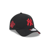 New Era 9Forty A-Frame MLB World Series Black Scarlet New York Yankees