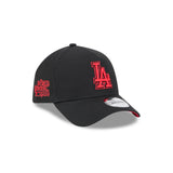 New Era 9Forty A-Frame MLB World Series Black Scarlet Los Angeles Dodgers