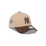 New Era 9Forty A-Frame MLB Camel 2Tone World Series New York Yankees Walnut