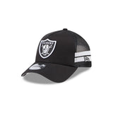 New Era 9Forty A-Frame Trucker NFL Multi Stripe Las Vegas Raiders Black