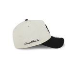 New Era 9Forty A-Frame MLB Chicago White Sox Chrome Black
