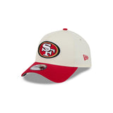 New Era 9Forty A-Frame NFL Superbowl 2Tone San Francisco 49ers Chrome White
