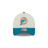 New Era 9Forty A-Frame NFL Superbowl 2Tone Miami Dolphins Chrome White