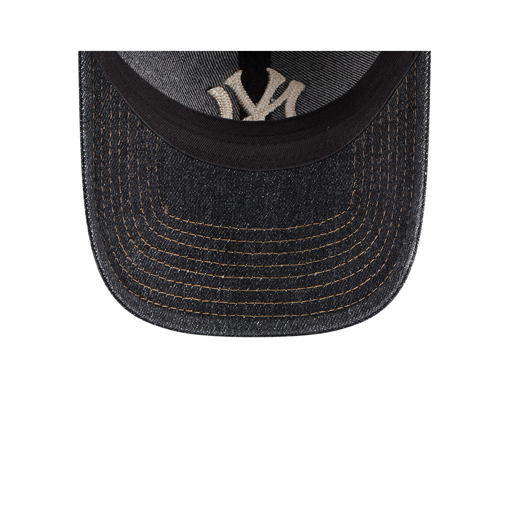 New Era Casual Classic MLB Panel Denim New York Yankees Black Denim