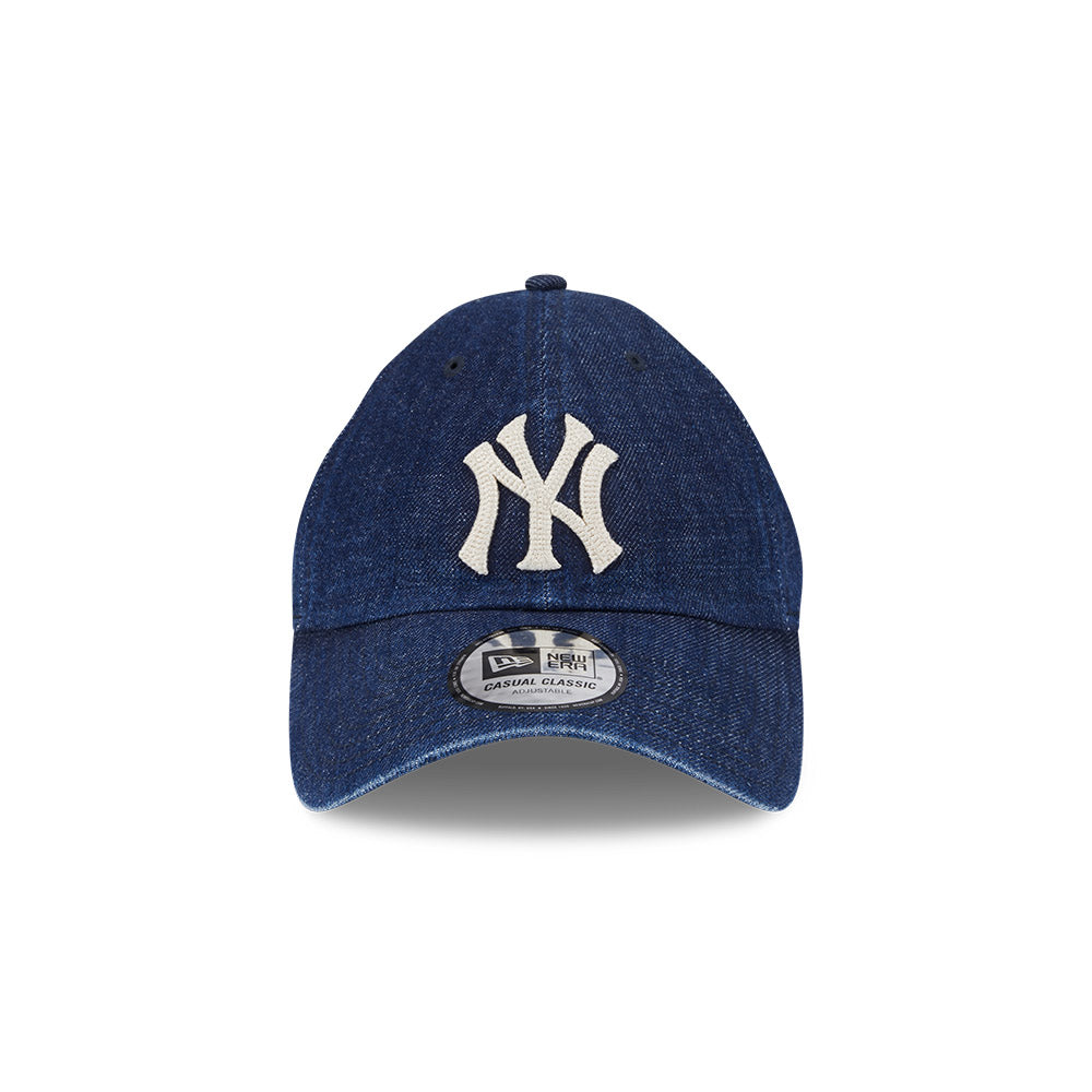 New Era Casual Classic MLB Panel Denim New York Yankees Blue Denim