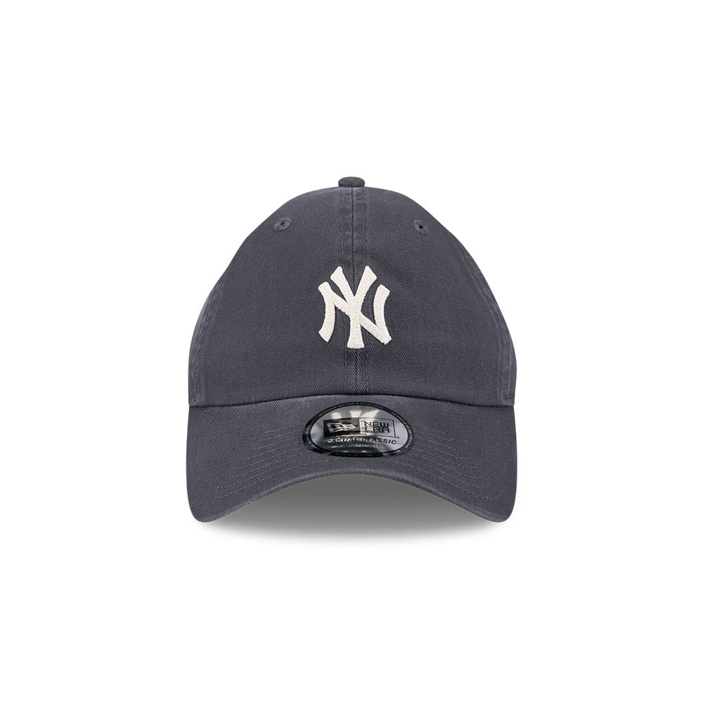 New Era Casual Classic MLB Neutral Chainstitch New York Yankees Graphite