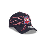 New Era 9Forty A-Frame NRL 2025 Electric Sydney Roosters Black