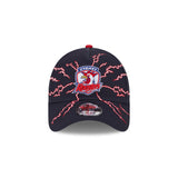 New Era 9Forty A-Frame NRL 2025 Electric Sydney Roosters Black