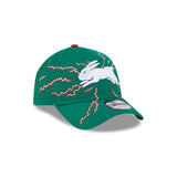 New Era 9Forty A-Frame NRL 2025 Electric South Sydney Rabbitohs Green