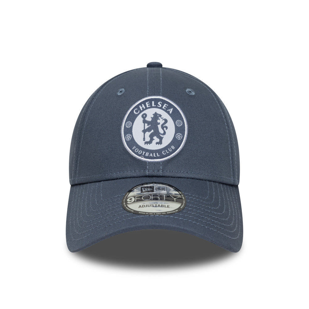 New Era 9Forty EPL Seasonal Chelsea FC Lion Crest Dark Blue
