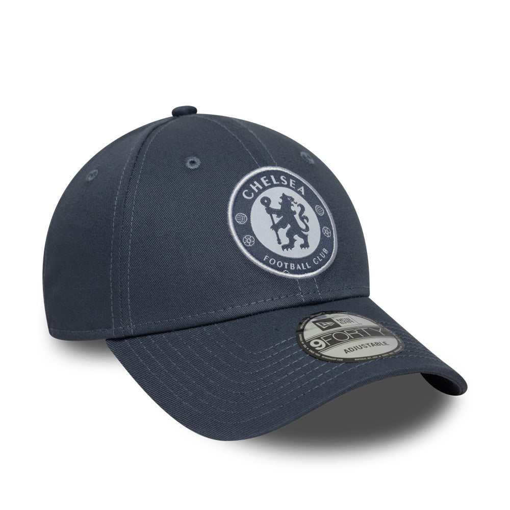 New Era 9Forty EPL Seasonal Chelsea FC Lion Crest Dark Blue