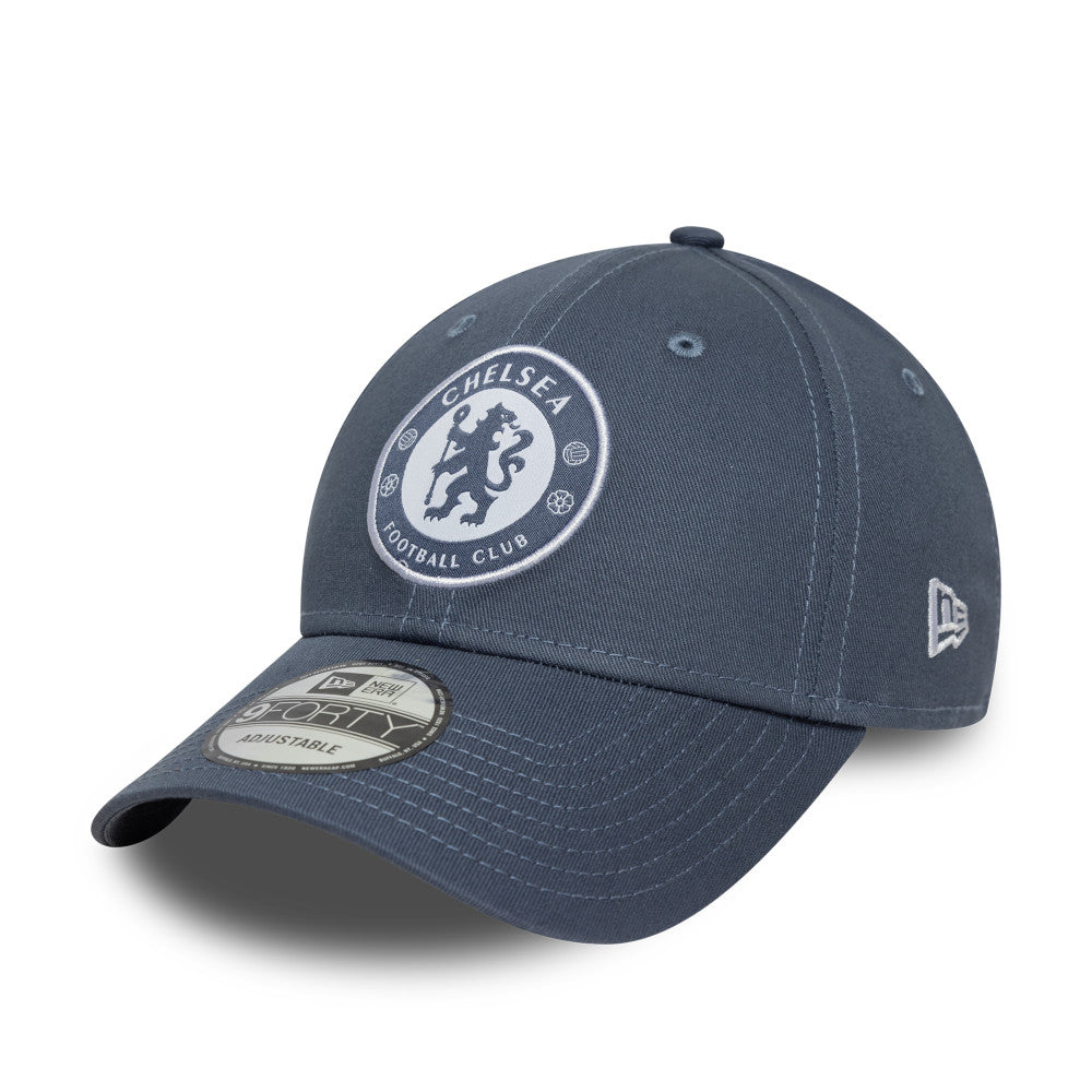 New Era 9Forty EPL Seasonal Chelsea FC Lion Crest Dark Blue