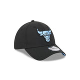 New Era 39Thirty NBA Black Sky Blue Chicago Bulls