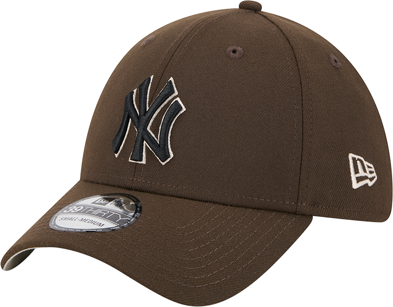 New Era 39Thirty MLB Stone Script New York Yankees Walnut