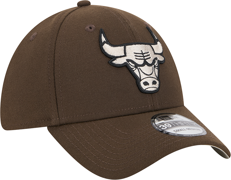 New Era 39Thirty NBA Stone Script Chicago Bulls Walnut