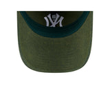 New Era 9Twenty MLB Vintage Canvas Wash New York Yankees Dark Green
