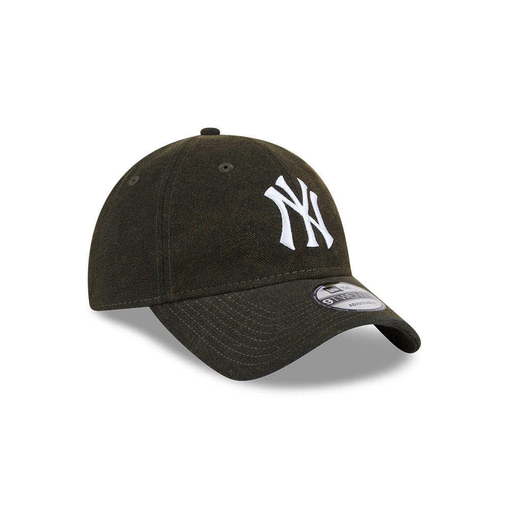 New Era 9Twenty MLB Vintage Canvas Wash New York Yankees Black