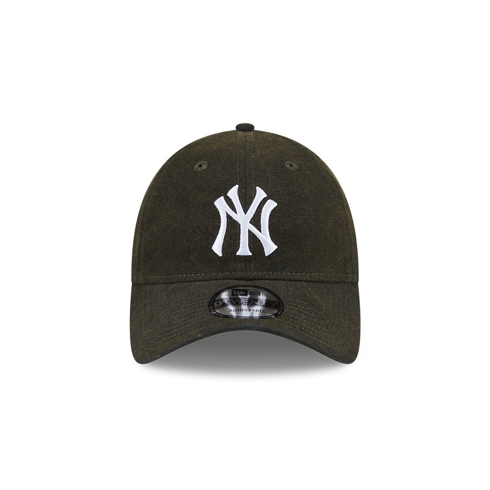 New Era 9Twenty MLB Vintage Canvas Wash New York Yankees Black