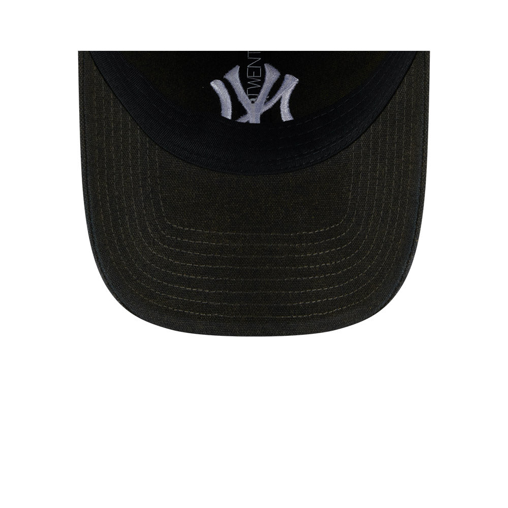 New Era 9Twenty MLB Vintage Canvas Wash New York Yankees Black