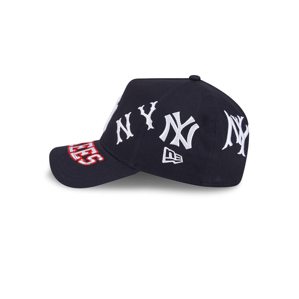 New Era 9Forty A-Frame MLB All Over New York Yankees