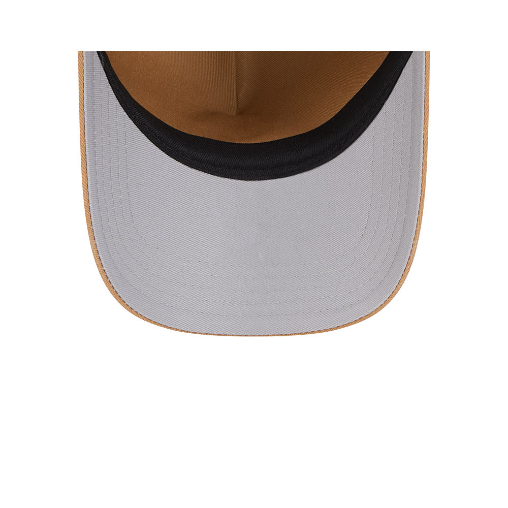 New Era 9Forty A Frame MLB Antique Metal Badge New York Yankees Wheat