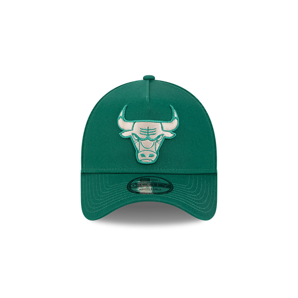 New Era 9Forty A-Frame NBA Deep Emerald Chicago Bulls