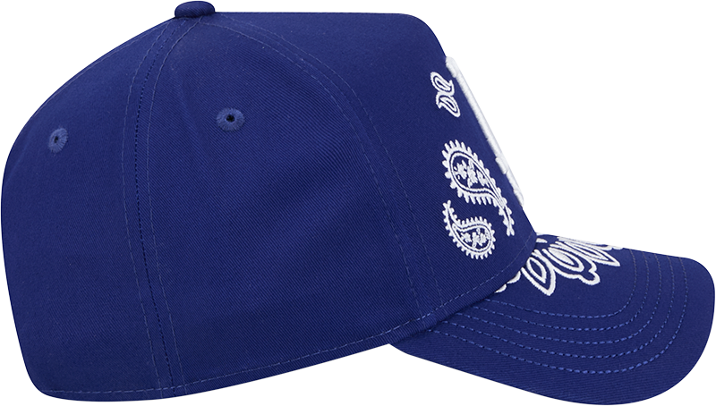 New Era 9Forty A Frame MLB Paisley Los Angeles Dodgers Royal