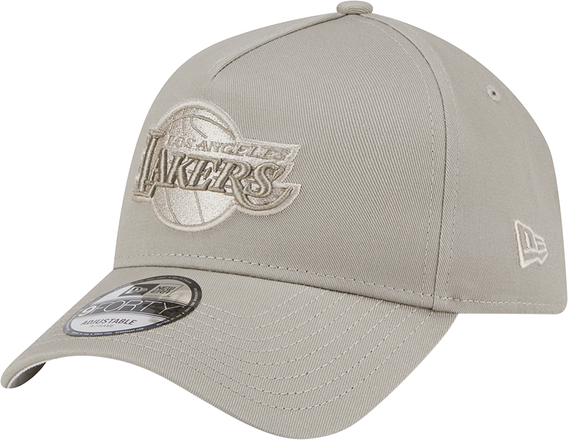 New Era 9Forty A Frame NBA Pebble Stone Los Angeles Lakers