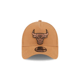 New Era 9Forty A-Frame NBA Washed Canvas Bronze Chicago Bulls