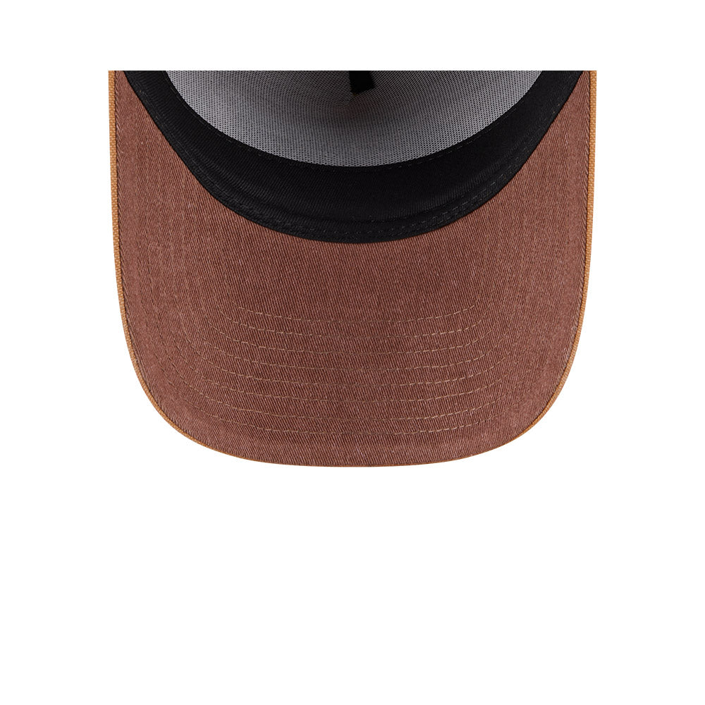 New Era 9Forty A-Frame NBA Washed Canvas Bronze Los Angeles Lakers