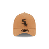 New Era 9Forty A-Frame MLB Washed Canvas Bronze Chicago White Sox