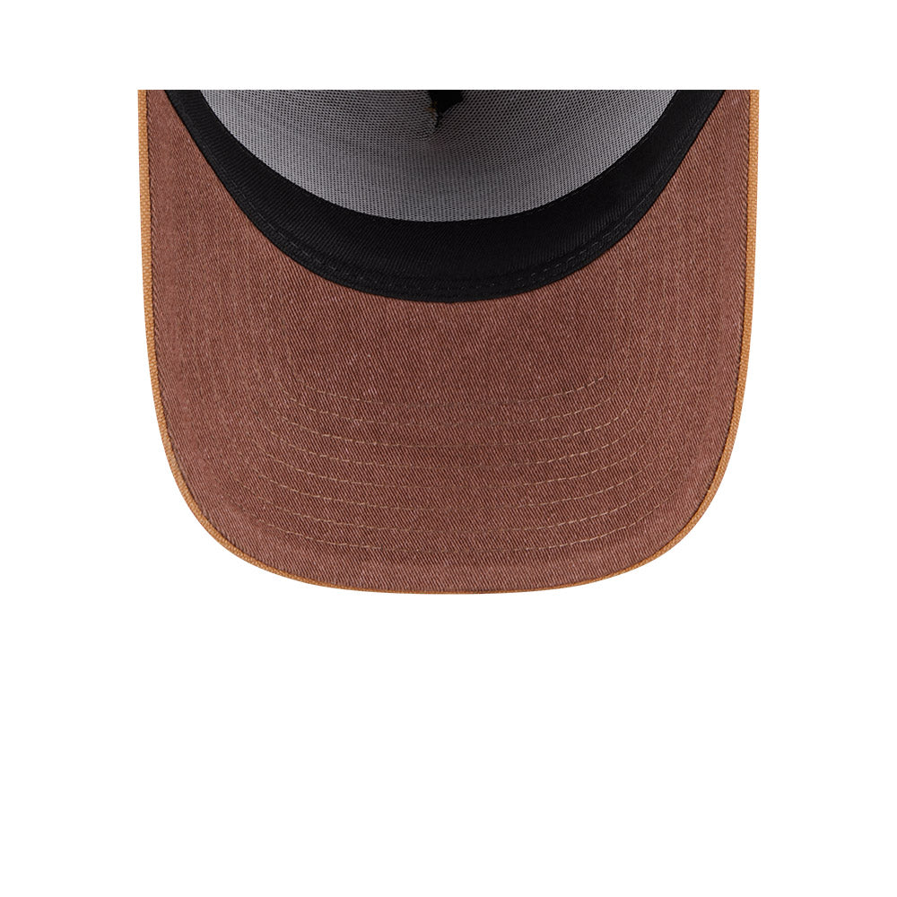 New Era 9Forty A-Frame MLB Washed Canvas Bronze Chicago White Sox