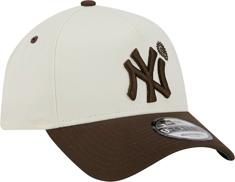 New Era 9Forty A Frame MLB Walnut Paisley New York Yankees