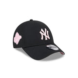 New Era 9Forty Strapback MLB Seasonal New York Yankees Black Pink