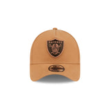 New Era 9Forty A-Frame NFL Washed Canvas Bronze Las Vegas Raiders