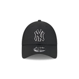 New Era 9Forty Snapback MLB Black Metallic New York Yankees