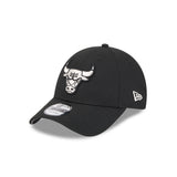 New Era 9Forty Snapback NBA Black Metallic Chicago Bulls