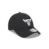 New Era 9Forty Snapback NBA Black Metallic Chicago Bulls