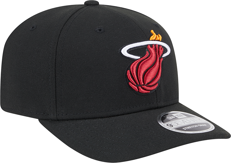 New Era 9Seventy NBA Black Team Miami Heat