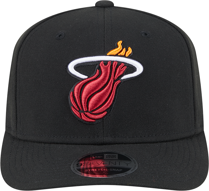 New Era 9Seventy NBA Black Team Miami Heat