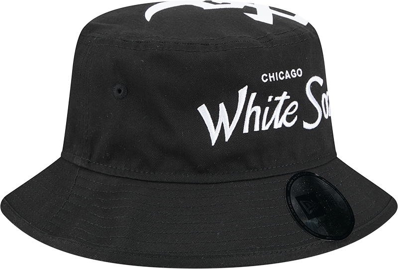 New Era Bucket MLB Team Script Chicago White Sox