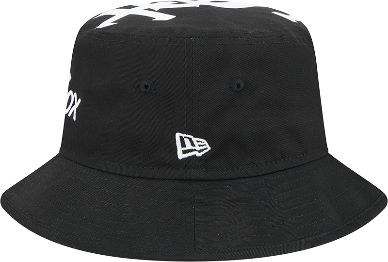 New Era Bucket MLB Team Script Chicago White Sox